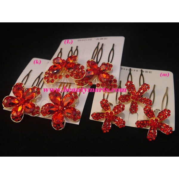 Bridal Rhinestone Mini Hair Pin (2pcs)